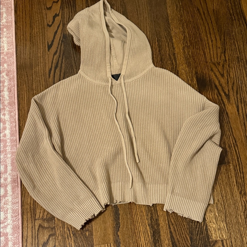 Rta cotton hooded sweater